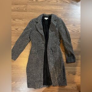 bebe Charcoal Trench Coat